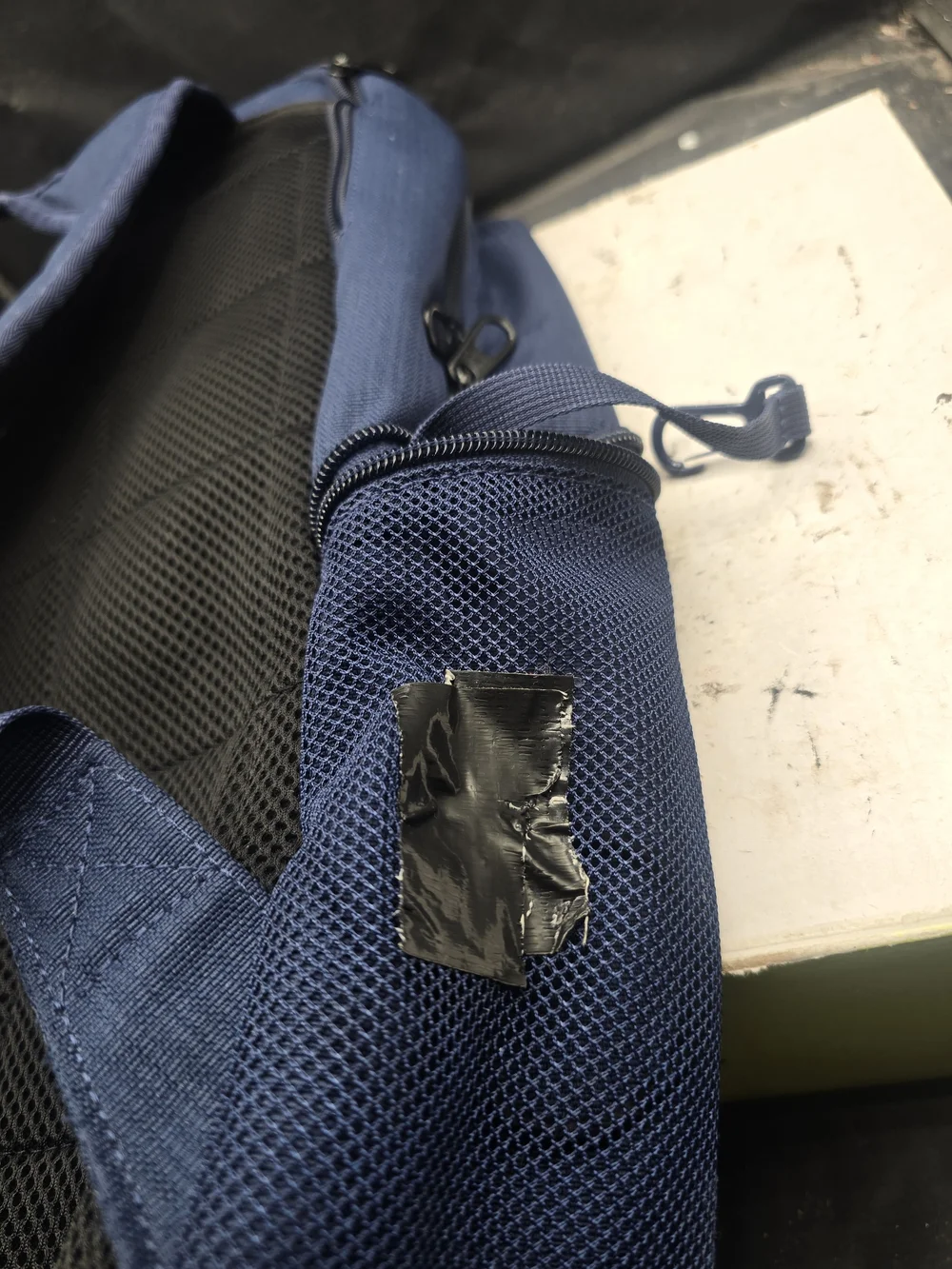 Nike Men's Navy Blue Sports Backpack
